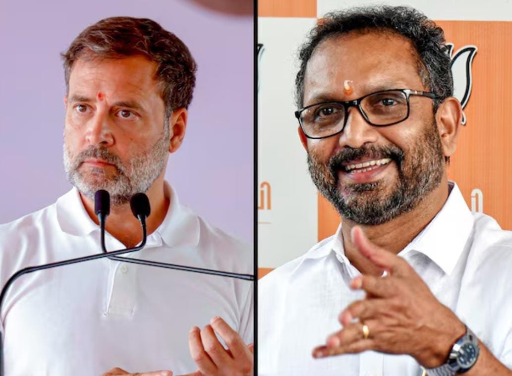 2024 के लोकसभा चुनावों में बीजेपी ने राहुल गांधी के खिलाफ वायनाड में के सुरेंद्रन को उम्मीदवार घोषित किया है !