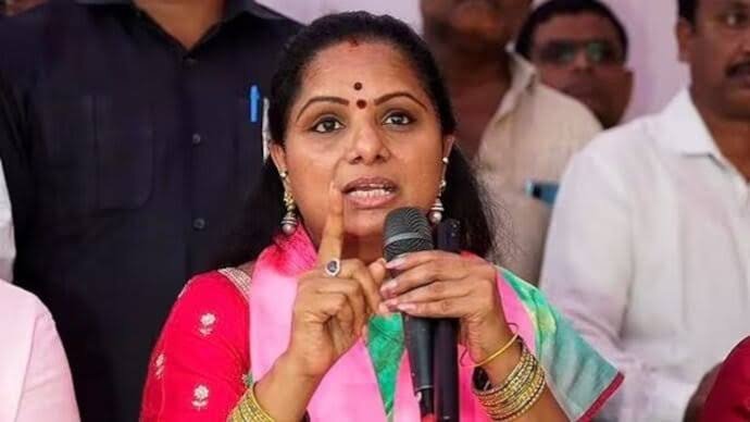 दिल्ली शराब नीति में रिश्वत के आरोपों के बीच बीआरएस नेता के कविता को 14 दिनों की जेल की सजा