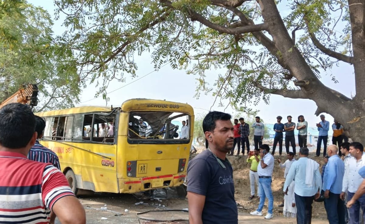 Tragedy Strikes: 6 Children Dead as Drunk Driver Causes School Bus to Overturn in Haryana