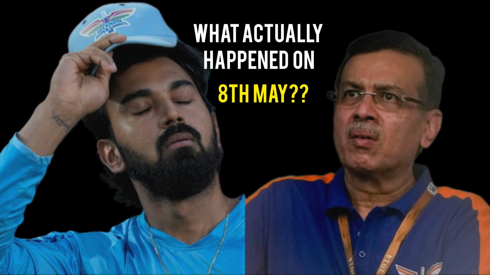KL Rahul keeps his cool as Lucknow Super Giants owner Sanjiv Goenka gets animated after LSG defeat.